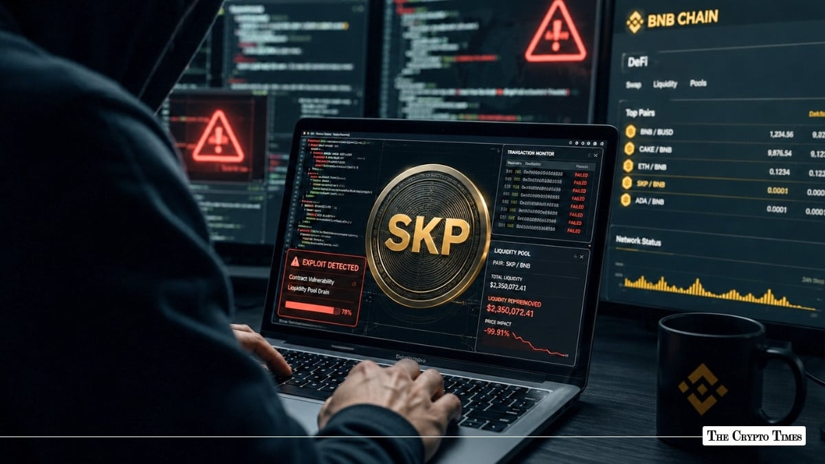 SKP Liquidity Exploit Drains $212K Across BNB Chain DeFi Protocols