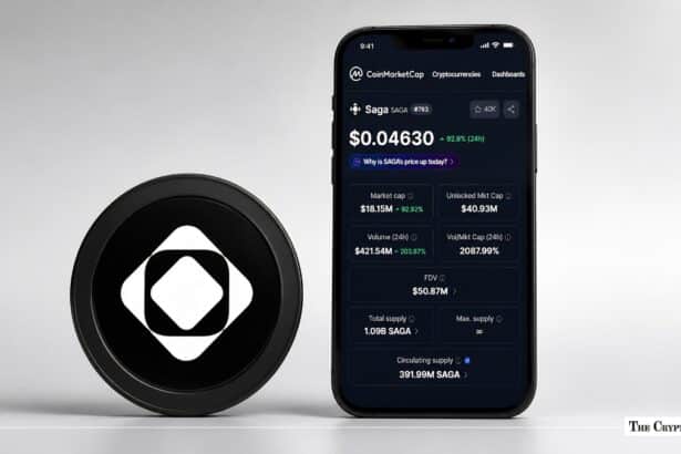 Saga (SAGA) Surges 170% in a Week as Trading Volume Spikes Up