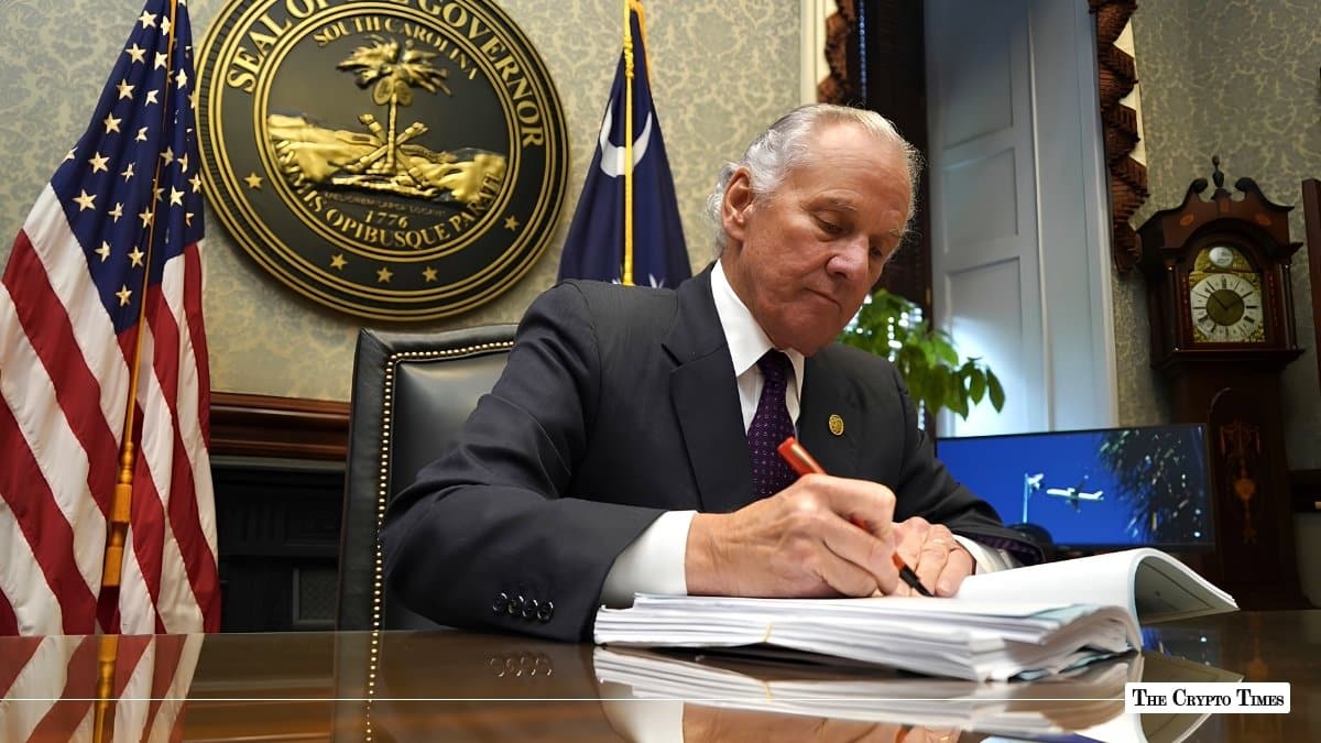 South Carolina Governor Signs S.163 Protects Bitcoin, Bans Fed CBDCs 