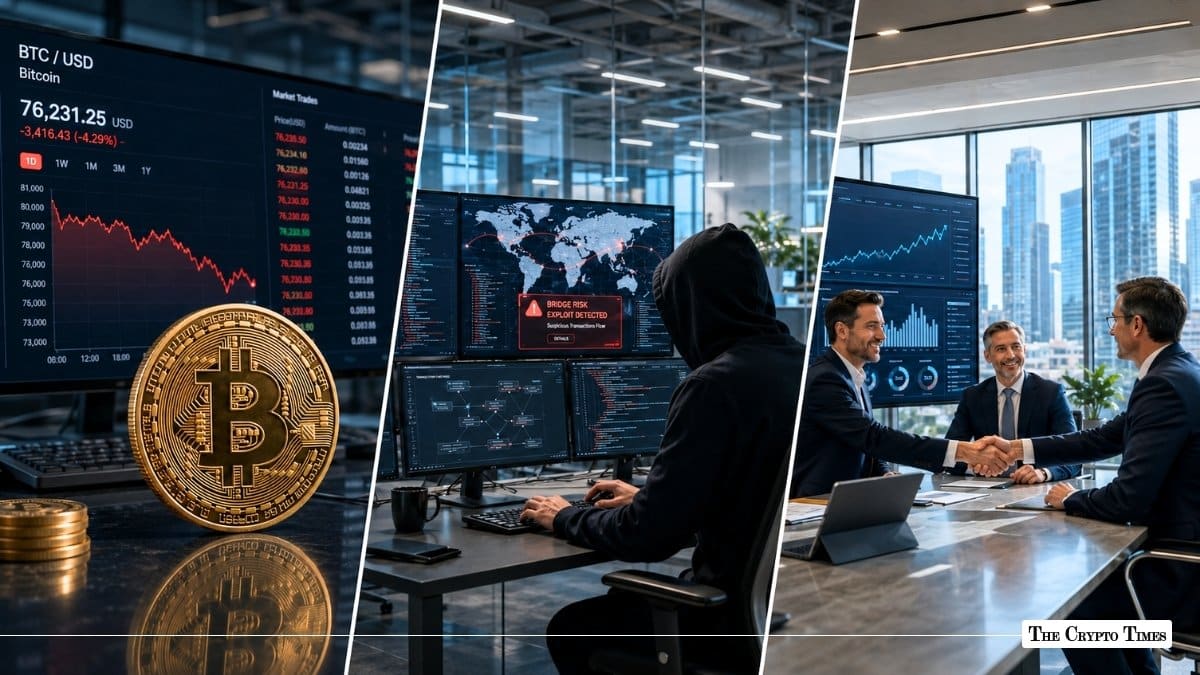 Today in Crypto: Bitcoin Dips to $76K, DeFi Exploits Continues, and Institutional Moves Signal Selective Resilience
