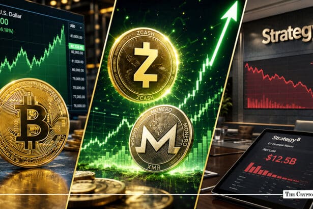 Today in Crypto: Bitcoin Tops $82K, Privacy Coins Explodes, Strategy Posts $12.5B Loss