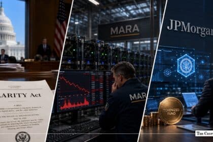 Today in Crypto - CLARITY Act Draft Drops, MARA Reports $1.3B Loss, JPMorgan Files New Tokenized Fund