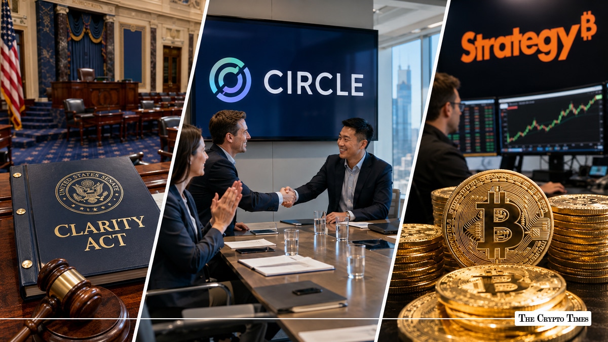 Today in Crypto: CLARITY Act Markup Nears, Circle Raises $222M, Strategy Buys 535 Bitcoin