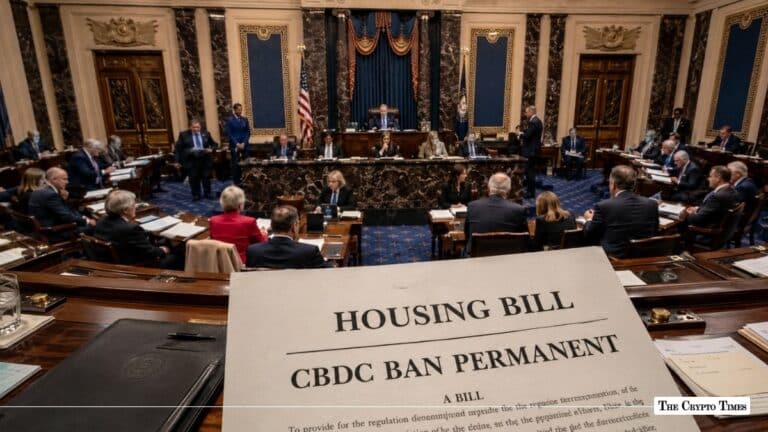 US Lawmakers Move to Make CBDC Ban Permanent in Housing Bill