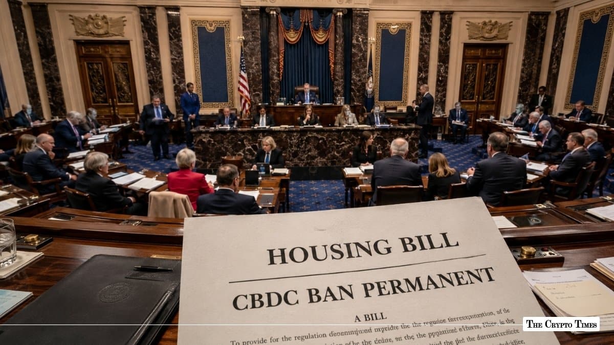 US Lawmakers Move to Make CBDC Ban Permanent in Housing Bill
