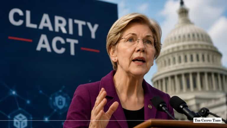 Warren Blasts CLARITY Act Over Missing Trump Crypto Ethics Rule