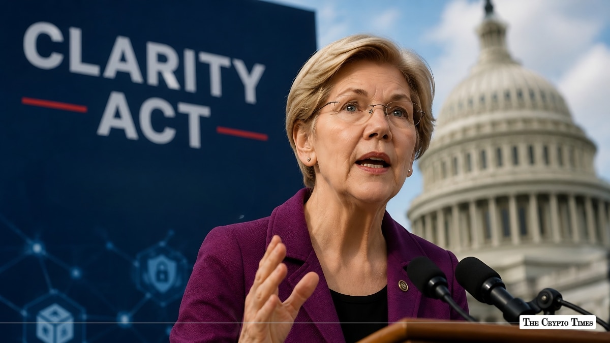 Warren Blasts CLARITY Act Over Missing Trump Crypto Ethics Rule