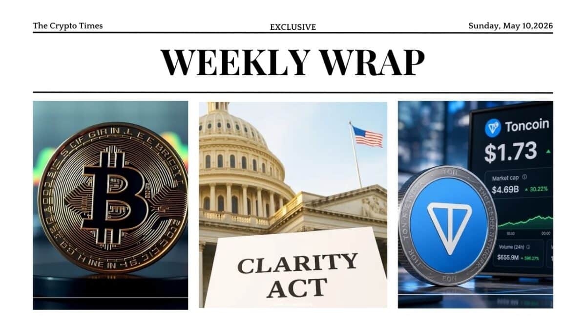 Weekly Wrap Bitcoin Reclaims $80K, CLARITY Act Heads to Trump's Desk, TON Explodes 120%