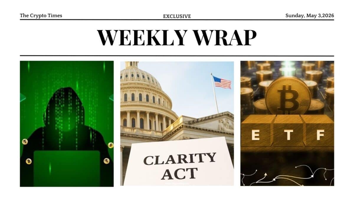 Weekly Wrap CLARITY Act Enters “Red Zone,” DeFi Hacks Stack Up, ETFs Explode With $1.9B