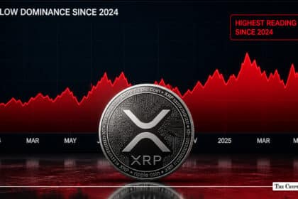 XRP Whale Outflow Dominance Hits Highest Reading Since 2024