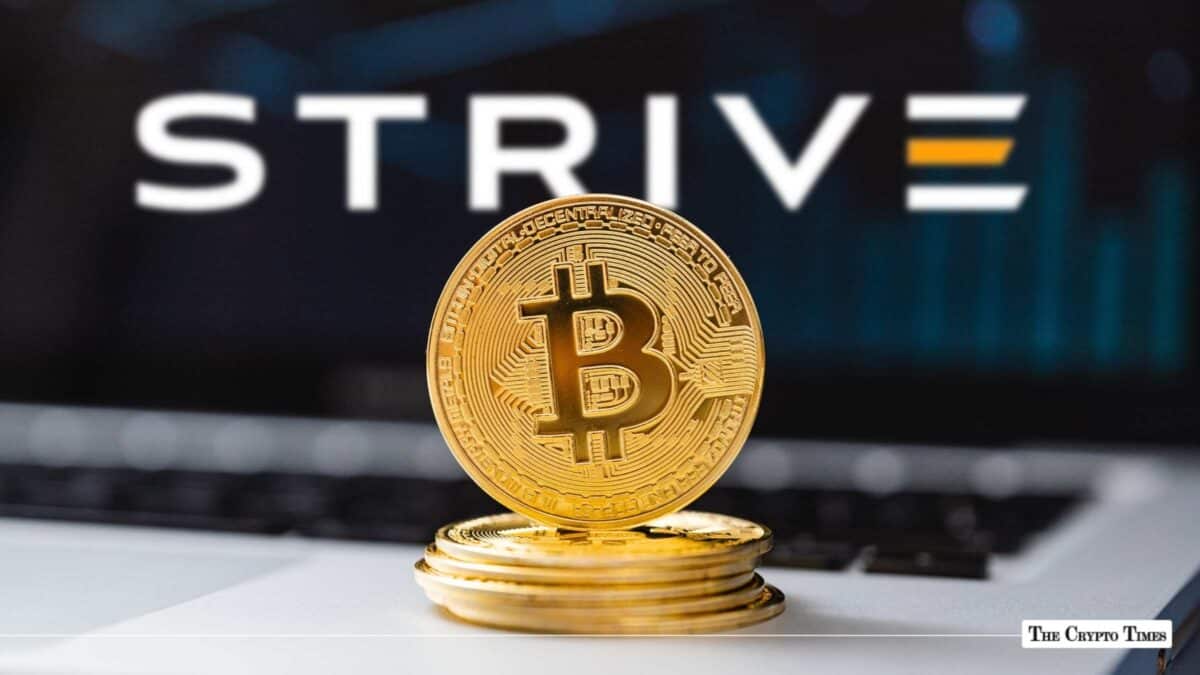 $4.7M Purchase Strive Adds More Bitcoin as Treasury Strategy Grows