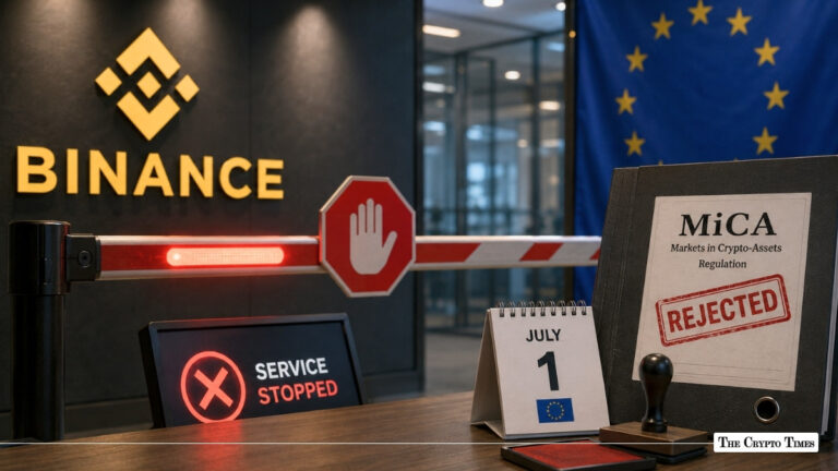 Binance to Halt EU Services From July 1 After Failing to Secure MiCA License