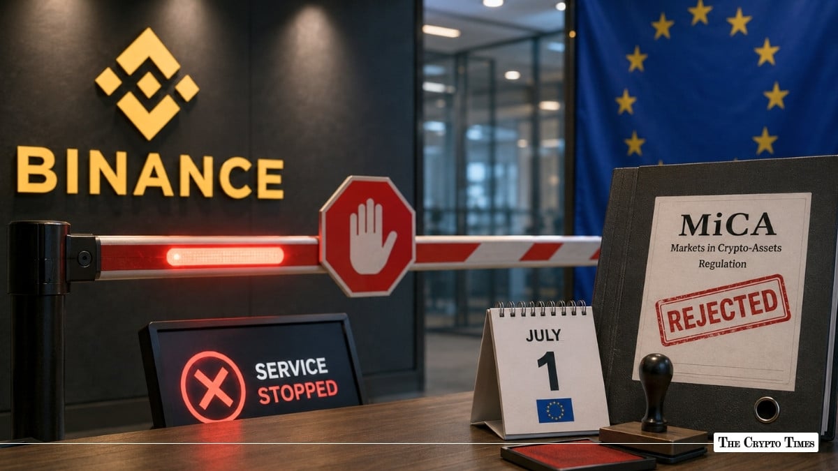 Binance to Halt EU Services From July 1 After Failing to Secure MiCA License