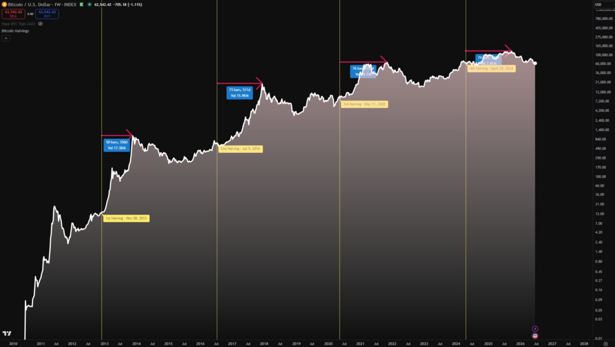 Bitcoin Halving Cycles