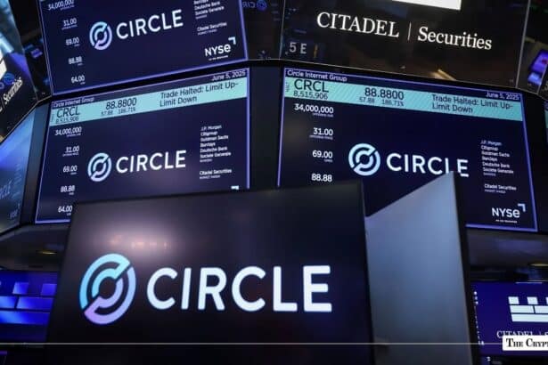 Circle Stock Looks 66% Overvalued as DCF Flags $49 Fair Value