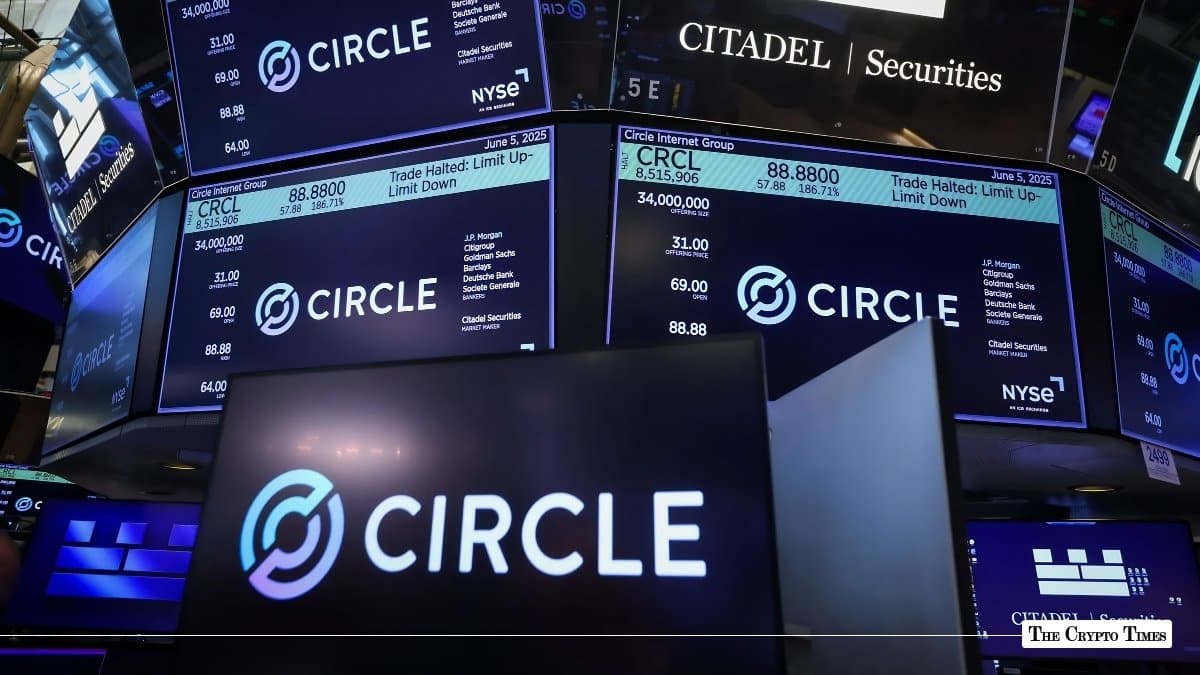 Circle Stock Looks 66% Overvalued as DCF Flags $49 Fair Value