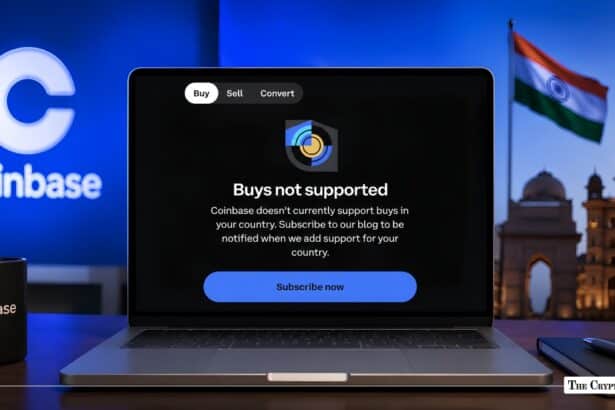 Coinbase INR Rails Go Live in India, But Users Say “It’s Not Available”