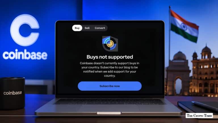 Coinbase INR Rails Go Live in India, But Users Say “It’s Not Available”