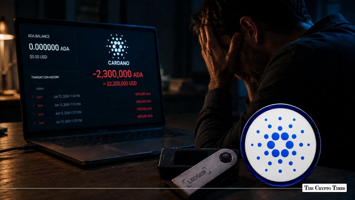 Crypt Investor Lost 2.3M ADA on Ledger Without Signing Anything