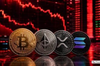Crypto Market Crash BTC, ETH, XRP, SOL Drop 5%, Liquidations Hit $578M