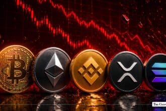 Crypto Market Today BTC, ETH, BNB, XRP, SOL Extend Losses as Selloff Deepens