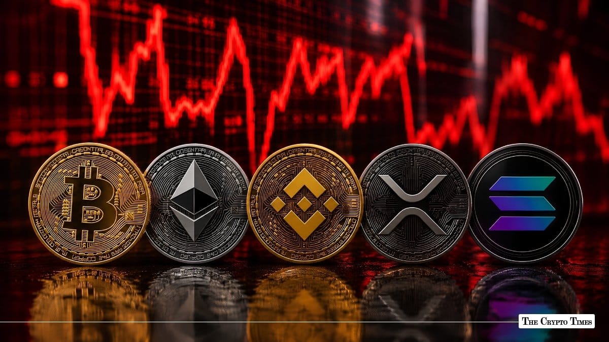 Crypto Market Today BTC, ETH, BNB, XRP, SOL Slide as Longs Lose $1.28B