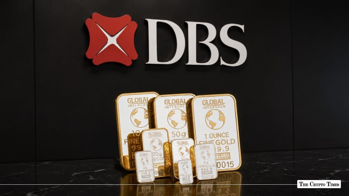 DBS to Tokenize Physical Gold, Trailing OCBC's GOLDX to Market