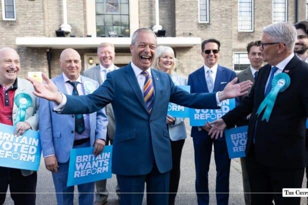 Reform UK Secures £7M More From Crypto Billionaire Donors