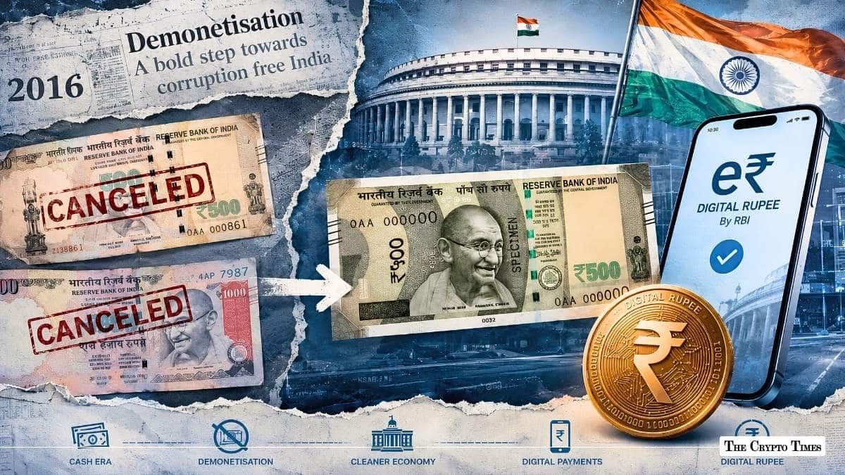 From Demonetization to Digital Rupee India's Decade-Long Blockchain Journey