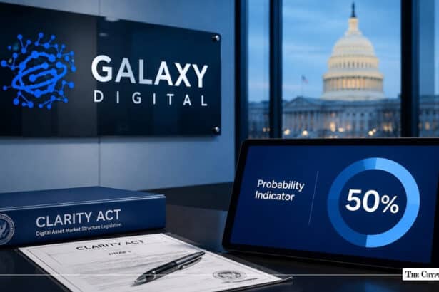Galaxy Cuts CLARITY Act 2026 Odds to 50% as Senate Floor Time Vanishes