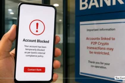 Indian Crypto Users Continue Facing Bank Account Freezes over P2P Trades