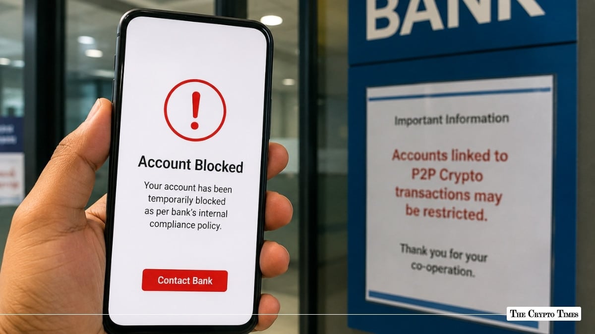 Indian Crypto Users Continue Facing Bank Account Freezes over P2P Trades
