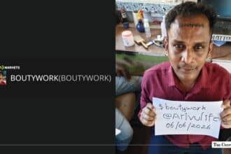 Indian Man Denied 40 SOL Over Tattoo Typo Earns $27K From Viral $BOUTYWORK Memecoin