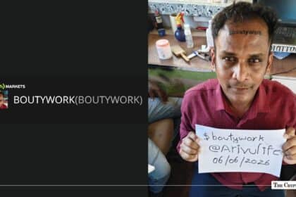 Indian Man Denied 40 SOL Over Tattoo Typo Earns $27K From Viral $BOUTYWORK Memecoin