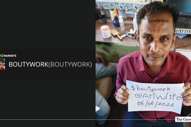 Indian Man Denied 40 SOL Over Tattoo Typo Earns $27K From Viral $BOUTYWORK Memecoin