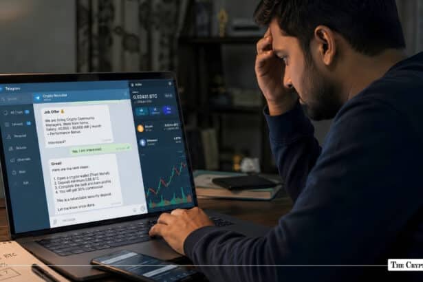 Indian Youth Defrauded of ₹5.5 Lakh in Telegram Crypto Job Scam