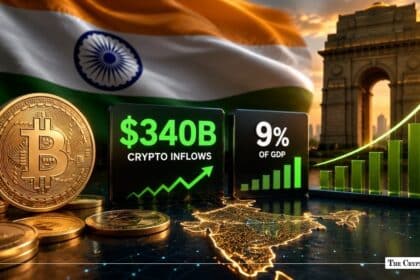 India's Crypto Inflows Hit $340B in One Year, Now Equal to 9% of GDP OECD Report