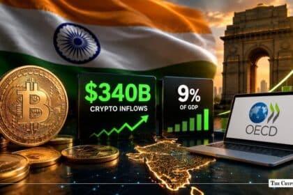 India's Crypto Inflows Hit $340B in One Year, Now Equal to 9% of GDP OECD Report