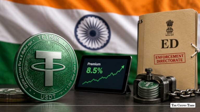 India's USDT Premium Jumps to 8.5% Amid ED Raids & Stablecoin Shortage