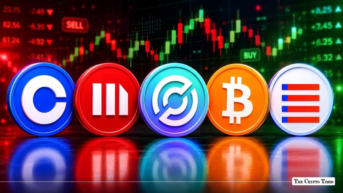 Crypto Stocks COIN, MSTR, CRCL, BMNR, ABTC Sink