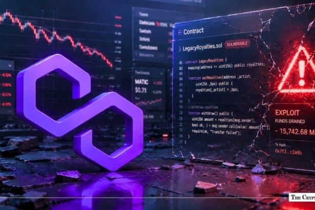 Legacy Polygon Royalties Contract Drained of $261K via Logic Error
