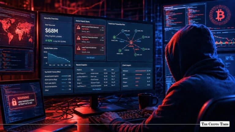 May Crypto Exploits Drop 90% to $68.3M Despite Severe Bridge Hacks