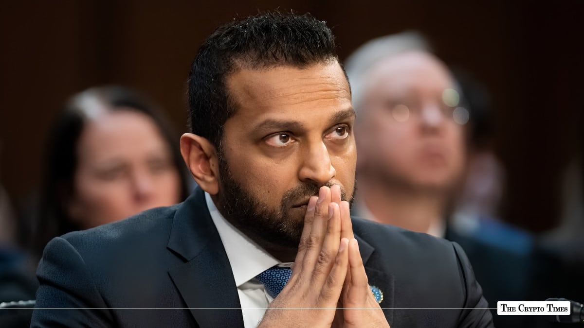 'No More' FBI Director Kash Patel Warns Crypto Fraudsters