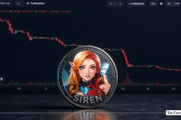 SIREN Crashes 95% in a Week as Whale Dumps 670M Tokens Worth $64.8M