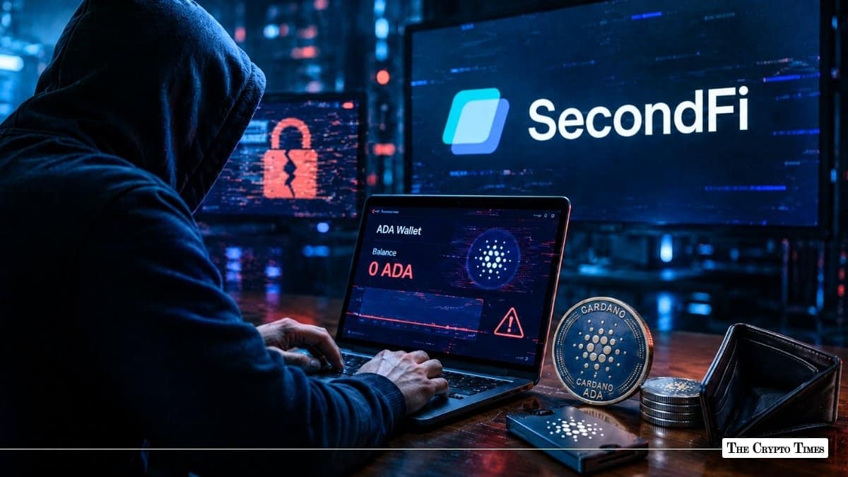SecondFi Traces Dual Attackers, Freezes 129M ADA After Flaw