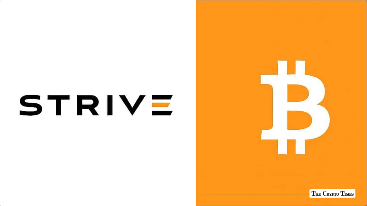 Strive Spends $185M on Bitcoin in 10 Days, Total Holdings Hit 19,000 BTC
