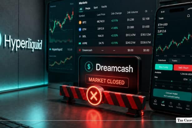 Tether-Backed Dreamcash Cuts CASH Markets Amid Hyperliquid USDC Surge