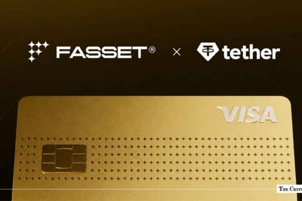Tether and Fasset Unveil First Gold-Backed Visa Card