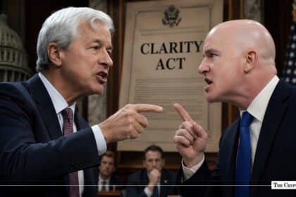 The CLARITY Act War Starts Jamie Dimon Vs Armstrong