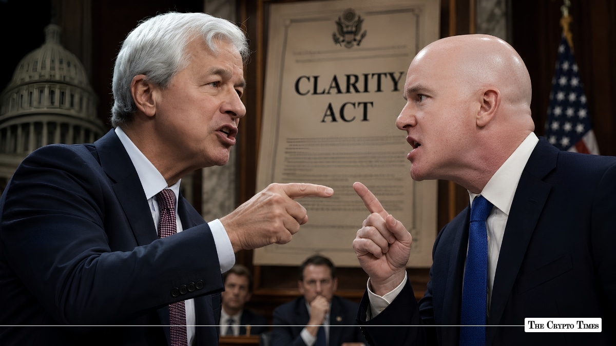 The CLARITY Act War Starts Jamie Dimon Vs Armstrong